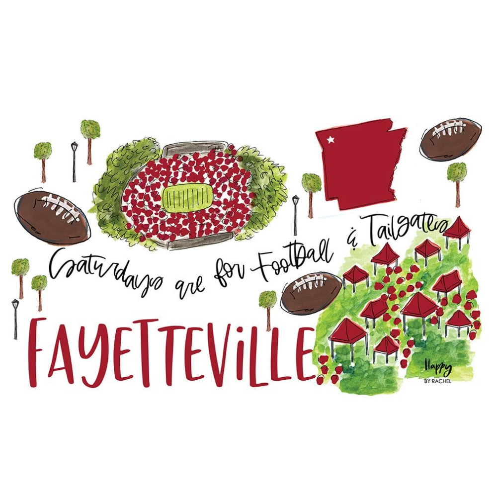 Saturdays in Fayetteville Straw Tumbler (32oz)