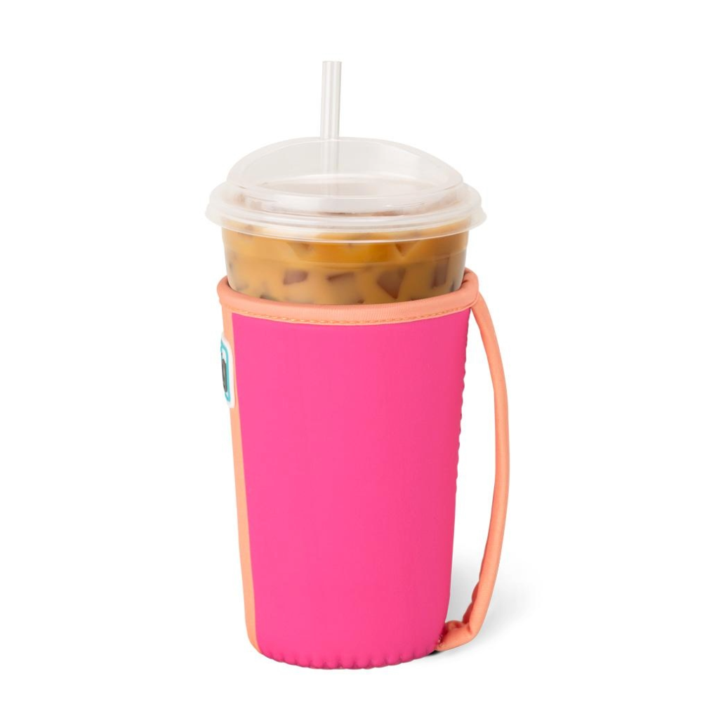 We've Got Spirit Purple + Yellow Iced Cup Coolie (Medium)