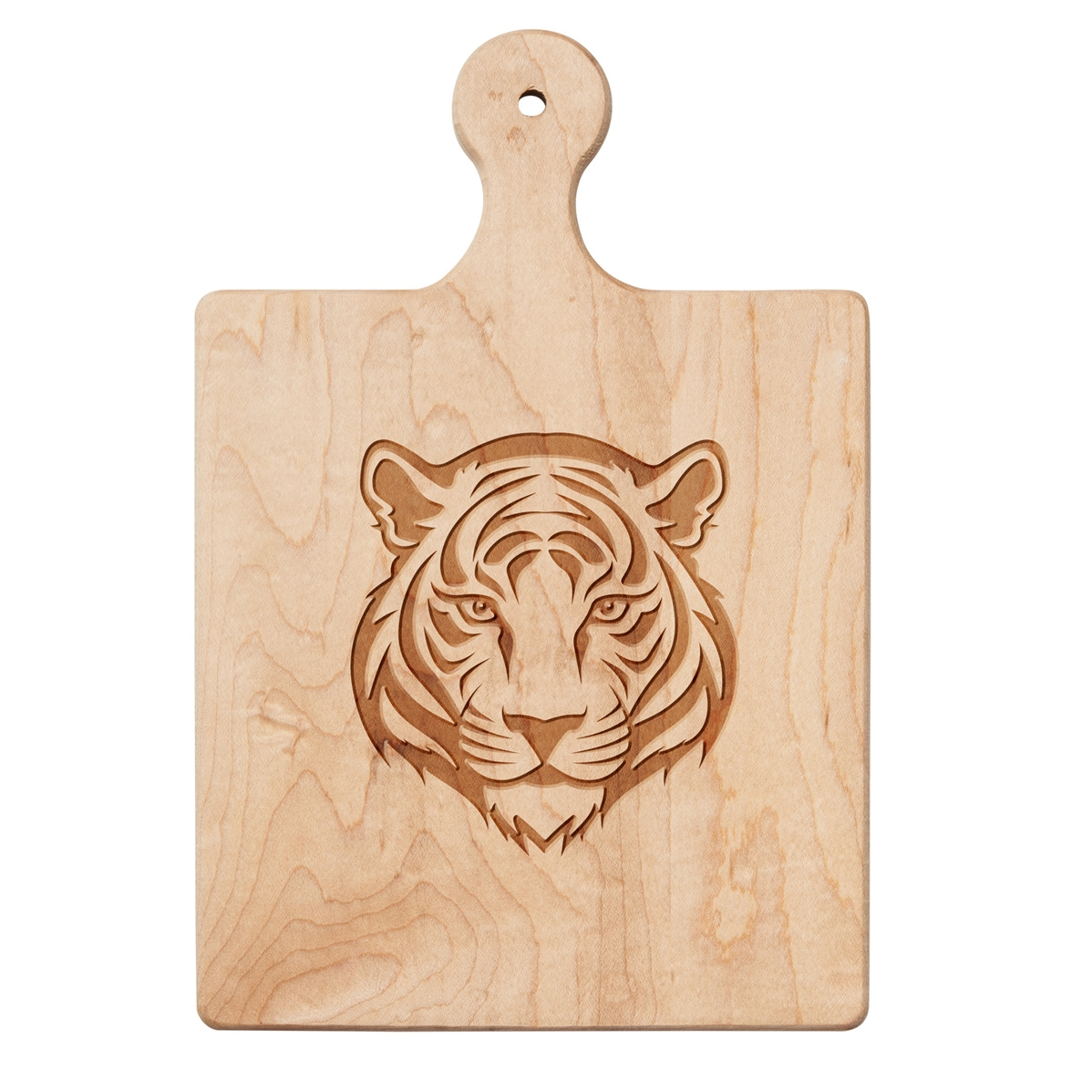 9 x 6" Maple Artisan Board Tiger