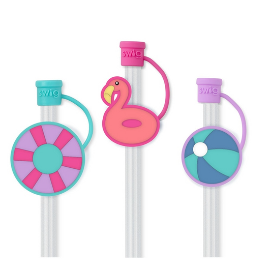 Errbody in the Pool Straw Topper Set