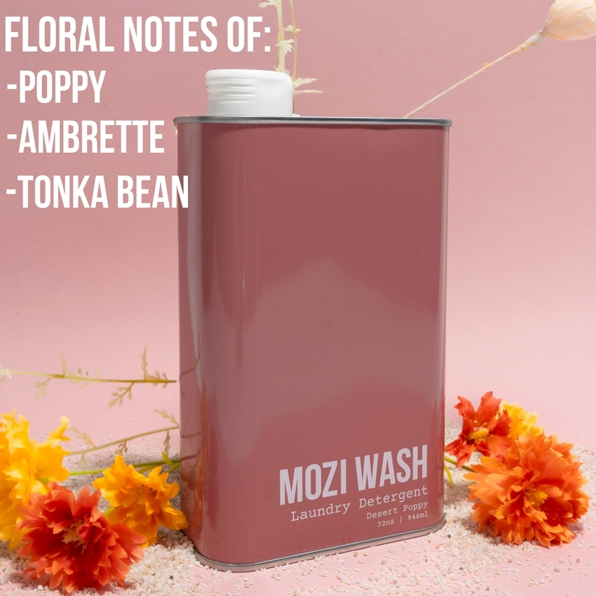 Desert Poppy Laundry Detergent - Mozi Wash