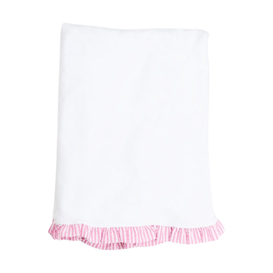 Baby Blanket with Ruffle