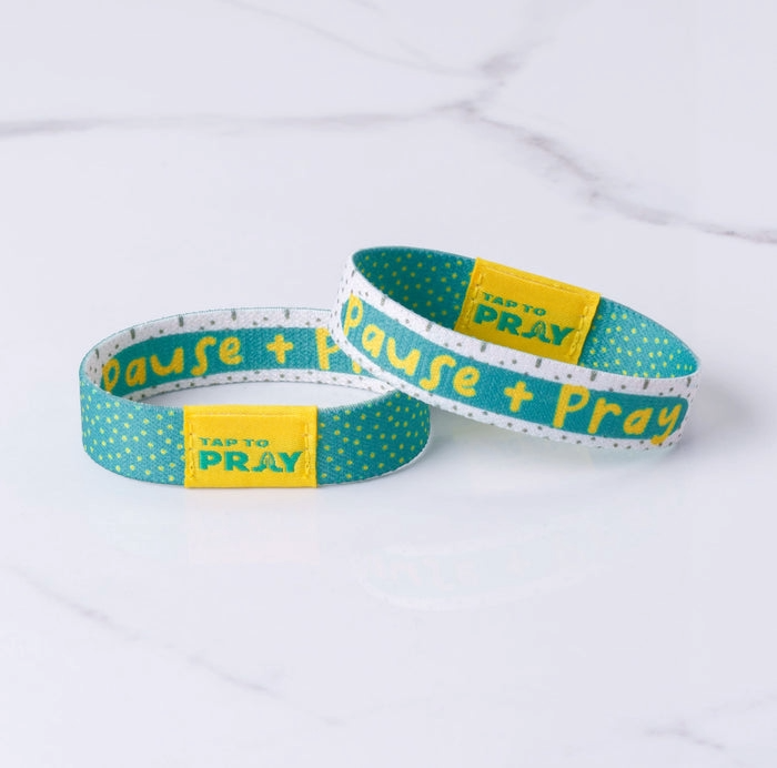 Tap To Pray™ - Kingfolk Series Wristband - Pause + Pray