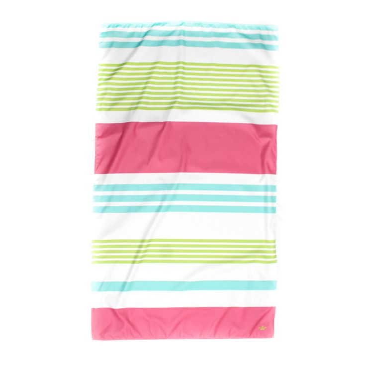 Paradise Stripe Giant Beach Towel - Pink