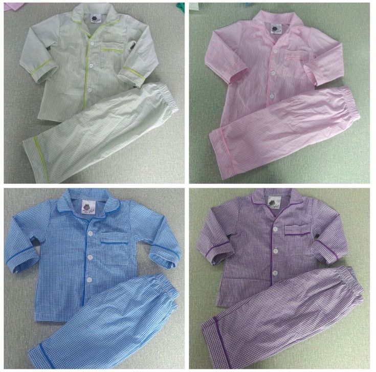 Seer Sucker 2 Piece Pajama Set