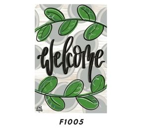 Polka Dot Garden Glam Flag